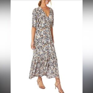 MinkPink Samaria Midi Sundress Short Sleeve XS